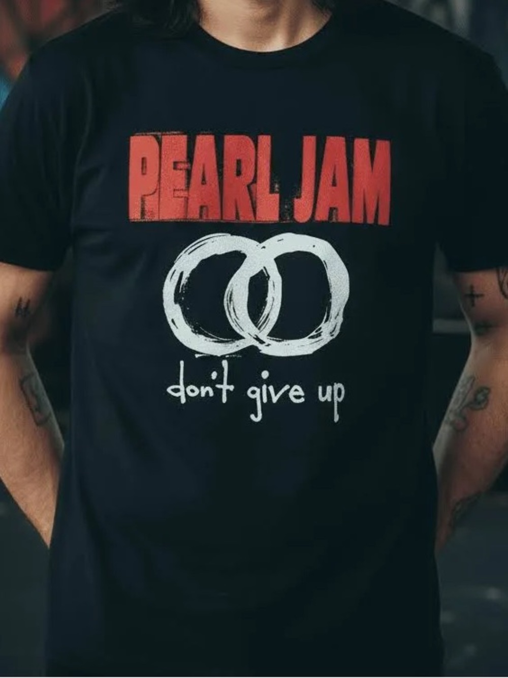 Pearl Jam Don’t Give Up 2022 Tour Tee